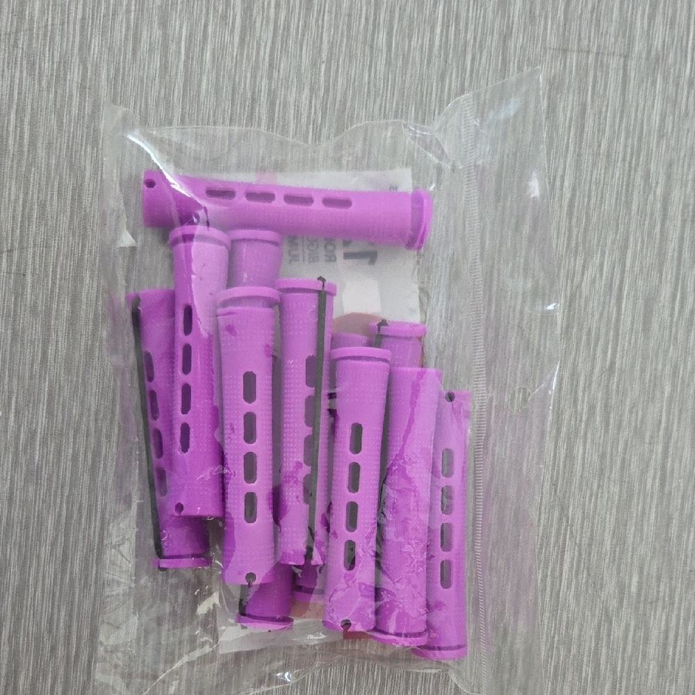 Annie Purple Cold Wave Rods - Picture 2 of 2